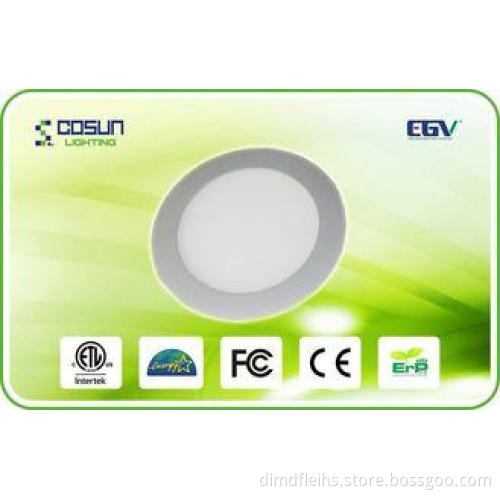 11mm Thickness Energy Saving Dimmable LED Flat Panel Lights